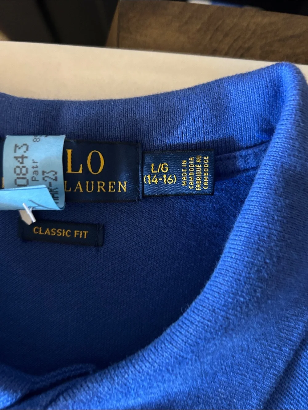 Ralph Lauren Kids Pony 3 shirts with dry cleaning tag